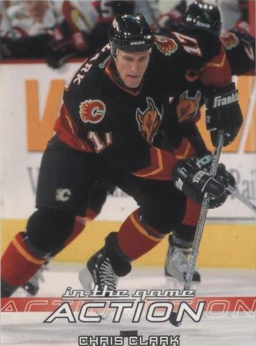 2003-04 In the Game Action - Chris Clark #23 - 1 of 1