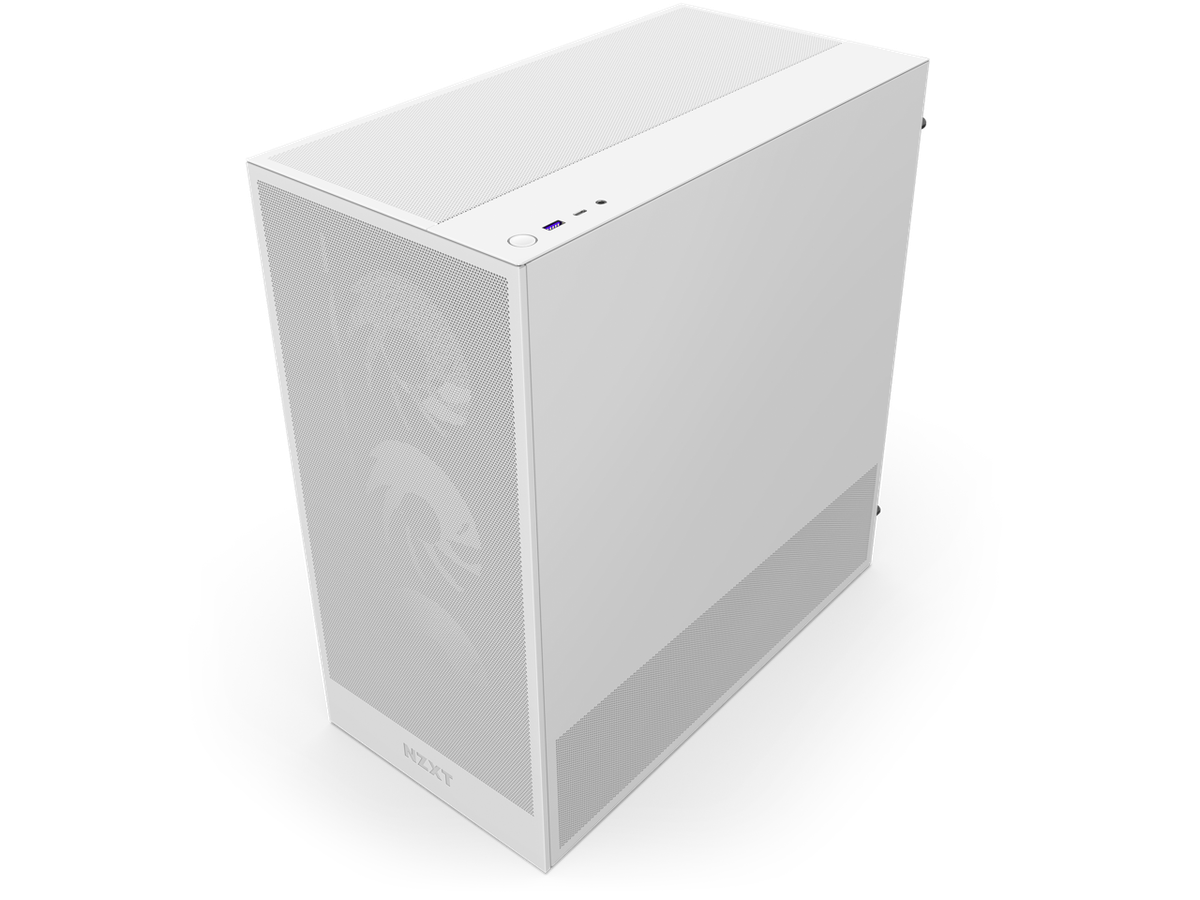 NZXT H Series H5 Flow 2024 RGB Edition ATX Mid Tower Chassis All