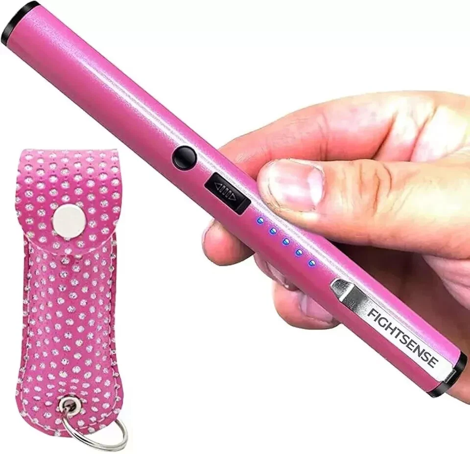 Pistola de aturdimiento táctica de alta potencia FIGHTSENSE para autodefensa spray de pimienta paquete combinado Foto 2 de 4