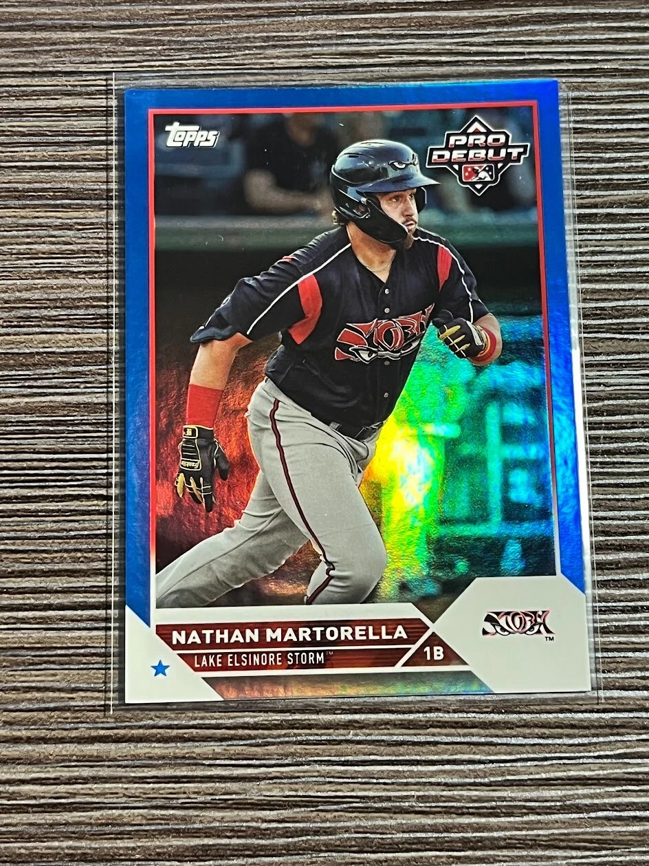 2023 Topps Pro Debut Nathan Martorella BLUE Foil # /150 Prospect RC