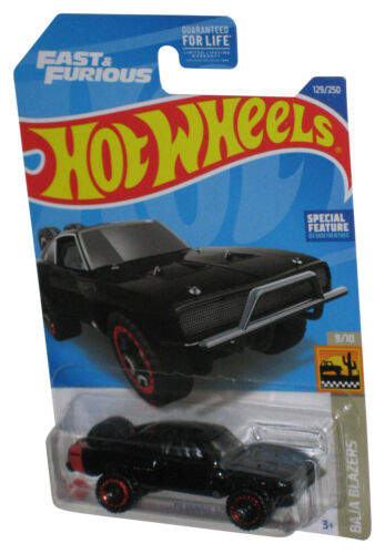 Hot Wheels Fast & Furious Baja Blazers 9/10 (2021) noir '70 Dodge chargeur jouet C - Photo 1/1