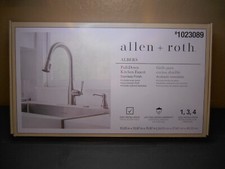 Allen  Roth Albers Stainless Steel Single Handle Pull-down Kitchen Faucet