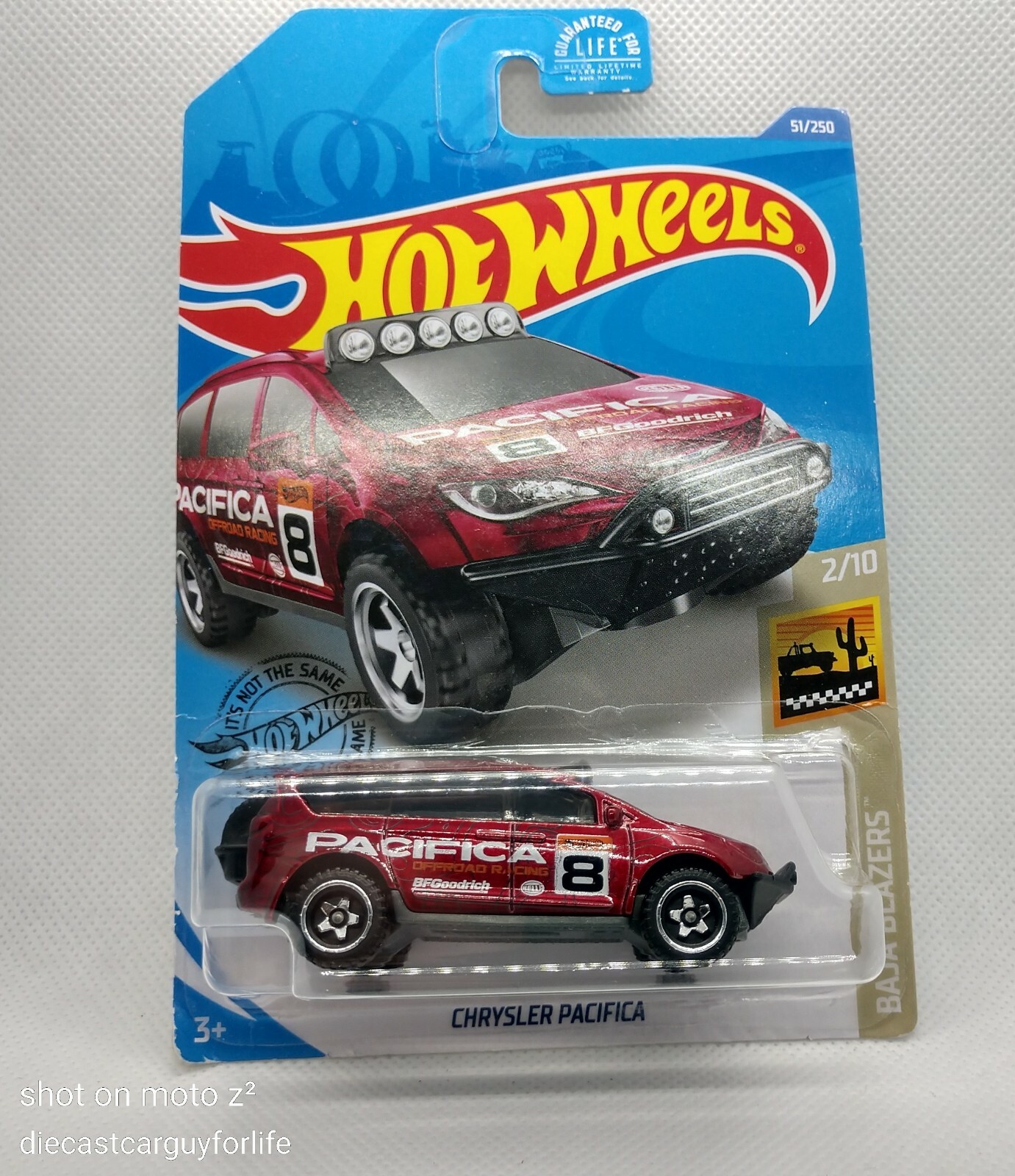 2020 Hot Wheels BAJA BLAZERS 2/10 Chrysler Pacifica 51/250 BF Goodwrench 