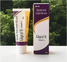 GLYCO 6 GLYCOLIC ACID CREAM 6  30GMS BY MICROLABS free shipping 