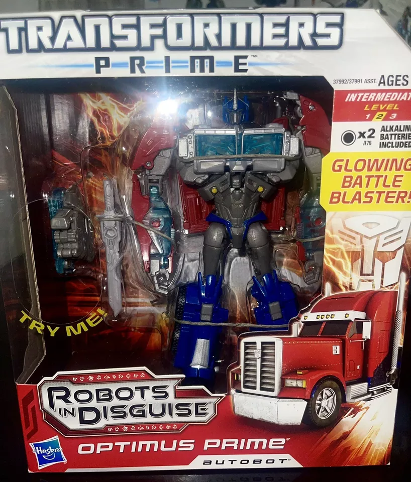 Transformers Prime Robots in Disguise 2011 Voyager Class Lot Of 6 Optimus, Megat - Image 3 of 4