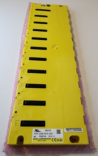Fanuc A03B-0819-C001 I/O Module Base Unit, 10-Slots, ABU10A, A03B0819C001 - Picture 2 of 4
