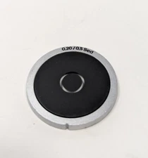 Aus Jena Sedival 0.20/0.5 Sed Phase Contrast Filter for Condenser Turret