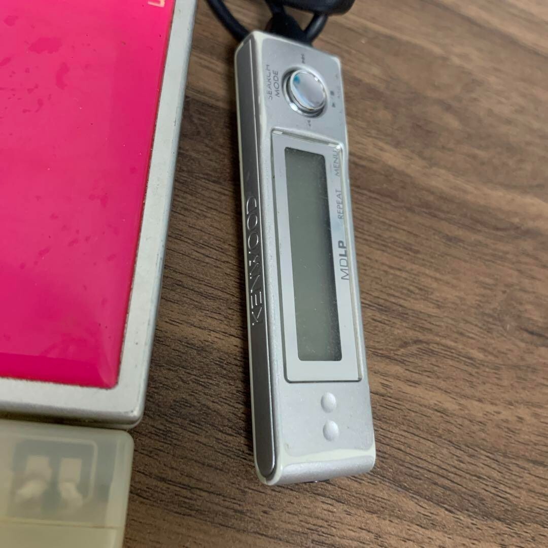 Kenwood DMC-S33 Portable MiniDisc Player MDLP Walkman Tested