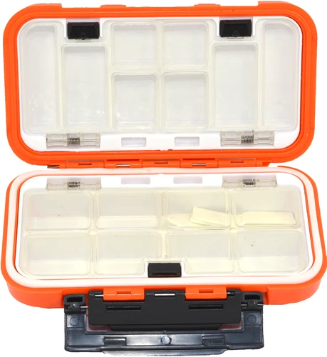 1x Fishing Lure Bait Tackle 2 Layer Storage Box Case Waterproof Compartments NEW - Picture 68 of 150