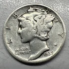 1939-D MERCURY SILVER DIME ACTUAL COIN Get More Today & Save Shop Here Buy Here