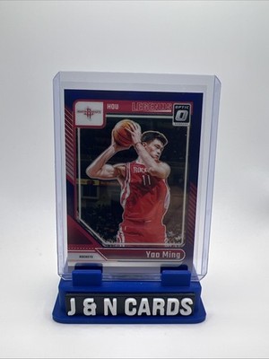 YAO MING PURPLE PRIZM 2024-25 PANINI DONRUSS OPTIC BASKETBALL