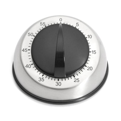 Stainless Steel Kitchen Timer Manual Mechanical Cooking Countdown Cooking Tools