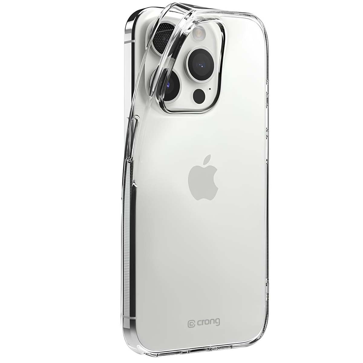 Coque Crystal Slim Crong pour iPhone 15 Pro Max protection transparente