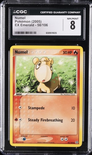 Numel graded CGC 8 for sale on eBay