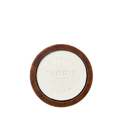 Floris London No. 89 Shaving Soap in Wooden Bowl 100g - Iconic James Bond Luxury