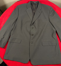 Haggar Black Label Gray Sport Coat Blazer Men s Size 44