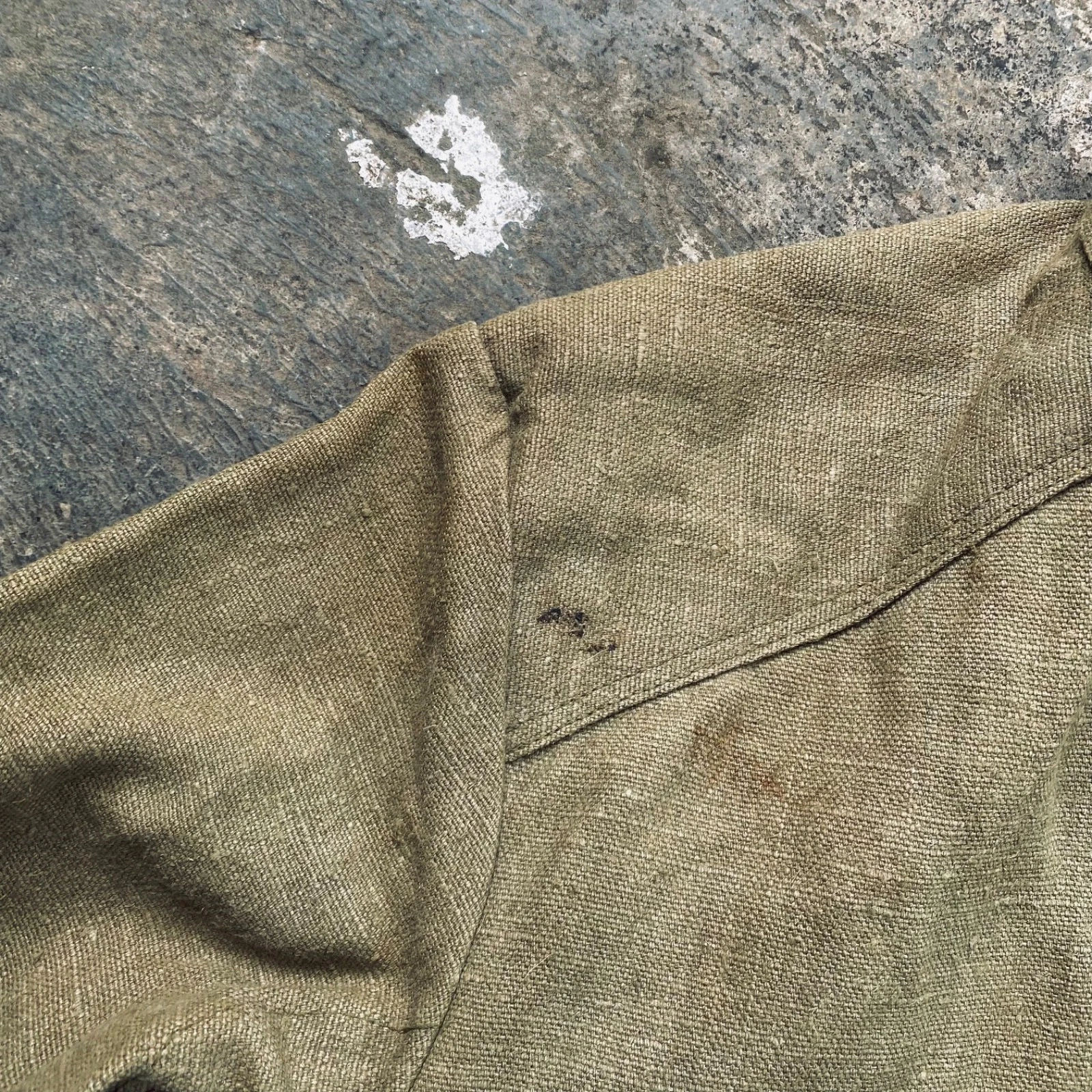 Vintage 60s ussr soviet hamp welder engineer work heavy jacket - product detail image 5