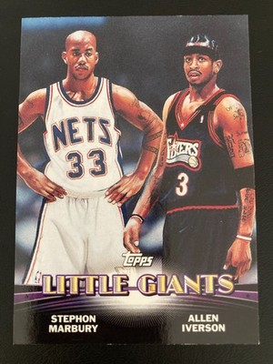 2000-01 Topps Series 1 Combos TC2 Stephon Marbury / Allen Iverson
