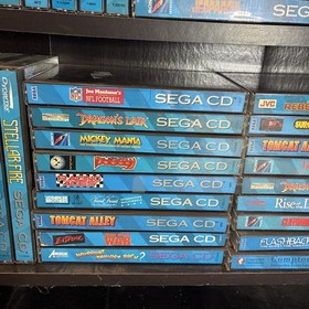 Sega CD Massive Lot of 90 Games!