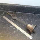 VINTAGE DOOR BELL ANTIQUE SERVANT BUTLER SHOP OLD ORIGINAL PATIO GARDEN FEATURE