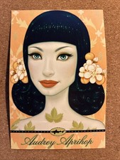 Dogfish Head Beer Pairings Audrey Aprihop Postcard-Size Print Tara McPherson