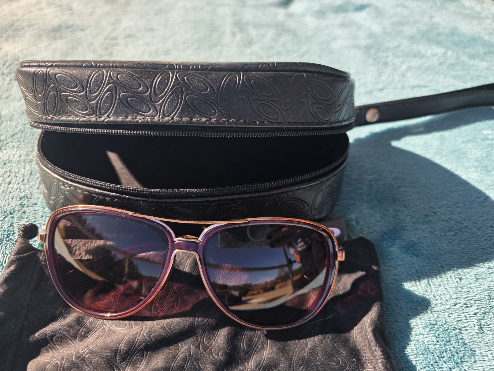 Oakley Sunglasses Split Time Crystal Rasberry G40… - image 9