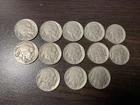 1937 buffalo nickel's lot of 13 coins-#121
