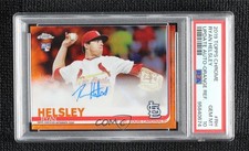 2019 Chrome Update Target Orange Refractor 20/25 Ryan Helsley PSA 10 Auto k4n