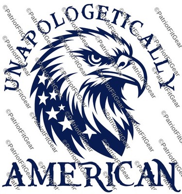 Unapologetically American, God Family Country,1A,Eagle,We The People,Vinyl Decal
