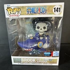 Funko Pop Rides One Piece Brook With Shark Submerge #141 NYC Comic Con Sticker