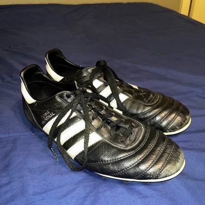 Adidas Copa Mundial Leather Soccer Cleats Size US 8.5 Black & White