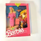 Vintage 1989 Flight Time Barbie Gift Set Mattel 9584 Pilot to Date Night NIB