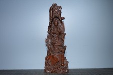 Old Collection of Boxwood Guanyin Ornaments