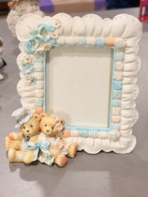 Cherished Teddies Enesco Priscilla Gilman Bride & Groom Invitation Holder