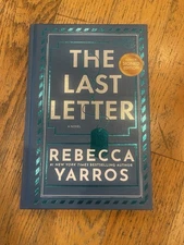 AUTOGRAPHED SIGNED The Last Letter Deluxe Edition by Rebecca Yarros NEW