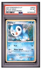 Pokémon TCG 2007 D&P Piplup Holo Black Star Promo DP03 English PSA 6 on eBay