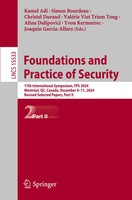 Kamel Adi (U. A.) | Foundations And Practice Of Security | Taschenbuch (2025)