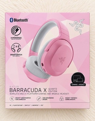 Razer Barracuda X Kopfhörer Bluetooth  rosa 
