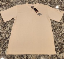 Vintage Harley Davidson Shirt Mens L Thermal Henley Atlantic City 2005 NWT NOS