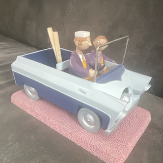 Robert Harrop Camberwick Green Chippy Minton in Car CG90 Boxed Resin 2005