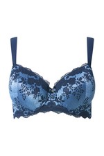 Ulla Popken Damen große Größen Bügel BH Softcups Spitze 843650