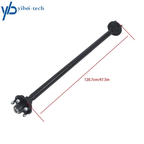 Versatile Trailer Axel Hub with Brake Drum for 3.5K-8K Idler Hubs