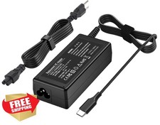 Universal 65W USB C Laptop Charger Type C Chromebook Power Adapter