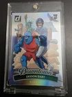 2025 Panini Donruss Jaxson Dart Downtown Rookie #14 New York Giants