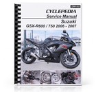 2006 2007 Suzuki GSXR600 GSXR750 GSXR 600 750 SERVICE & REPAIR MANUAL