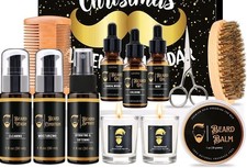 Beard Grooming Kits Oil Shampoo Conditioner Balm Comb Mens Haircare