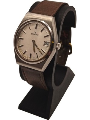Edox Vintage Herrenuhr Handaufzug Datum Swiss Made