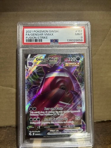 Gengar VMAX 157/264 Swsh08: Fusion Strike Holo