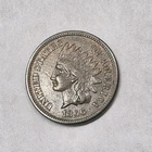 1866 Indian Head Penny (Better Date) Almost Uncirculated Condition.