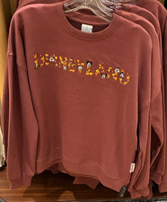 2026 Disneyland Resort Fall Mickey Friends Pullover Sweatshirt NEW